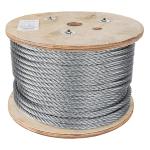 CAB-7/16F | Metro de cable flexible 7/16' de acero 7x19 hilos, 75 m