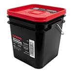 CAGA-1/8 | Metro de cadena galvanizada de 1/8', 75 m en cubeta, Fiero