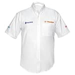 CAM-BCO-CXXL | Camisa blanca para caballero, manga corta, talla EEG, Truper