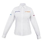 CAM-BCO-DLXL | Camisa blanca para dama, manga larga, talla EG, Truper