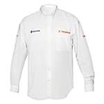 CAM-BCO-LL | Camisa blanca para caballero, manga larga talla G, Truper