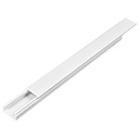 CAN-1020A | Canaleta de 1 vía 10 x 20 mm, con adhesivo, Volteck