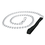 CAPE-40 | Correa de 1.2 m de paseo para perro, eslabón 4 mm, Fiero