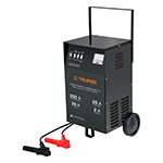 CARBA-200 | Cargador de 200 A para baterías de 12 V, con ruedas, Truper