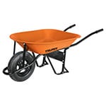 CAT-45ND | Carretilla 4.5 ft3 Neumática, bastidor tubular, Truper