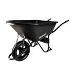 CAT-60PL-FF | Carretilla concha plástica 6 ft Imponchable b/tubular,Truper