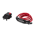 CB-8C | Candado de cable con combinación, 8 mm X 1.0 m, Hermex