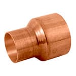 CC-299 | Cople reducción campana cobre 1-1/2' x 1', Foset