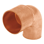 CC-522 | Codo 90° reducción de cobre de 1' x 1/2', Foset