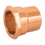 CC-605 | Conector de cobre, rosca interior 1-1/2', Foset