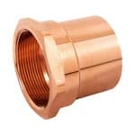CC-606 | Conector de cobre, rosca interior 2', Foset