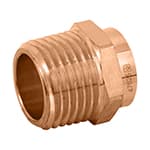 CC-611B | Conector de cobre de rosca exterior 1/2', Foset Basic