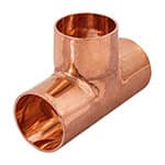 CC-761B | Tee de cobre sencilla de 1/2', Foset Basic
