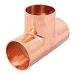 CC-765 | Tee sencilla de cobre 1-1/2', Foset