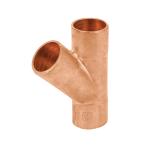 CC-802 | Yee sencilla de cobre 3/4', Foset