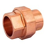 CC-975 | Tuerca unión de latón cobrizado 1-1/2', Foset