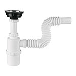 CE-292 | Céspol bote p/fregadero c/contracanasta, polipr, 1-1/2'