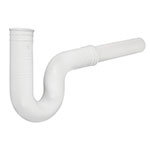 CE-295 | Céspol flexible 1-1/2' de PVC, con extensión, para fregadero