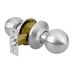 CEPO-31E | Cerradura tipo esfera para entrada, cromo mate, Hermex