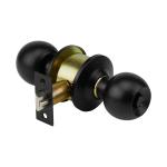 CEPO-61R | Cerradura pomo, negro, esfera, recámara, Hermex
