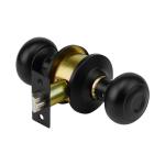 CEPO-62E | Cerradura pomo, negro, oval, entrada, Hermex