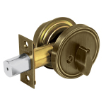 CERO-21P | Cerrojo llave-mariposa latón antiguo, llave tradicional