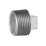 CG-312 | Tapón macho 3/4' de acero galvanizado, Foset