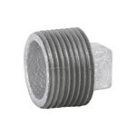 CG-313 | Tapón macho 1' de acero galvanizado, Foset