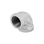 CG-501 | Codo 90° acero galvanizado de 1/2', Foset