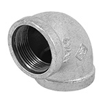 CG-504 | Codo 90° acero galvanizado de 1-1/4', Foset