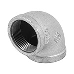 CG-505 | Codo 90° acero galvanizado de 1-1/2', Foset