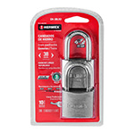 CH-38LX2 | Blíster con 2 candados de hierro de 38mm con gancho largo