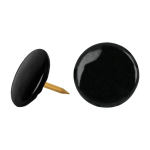 CHI-100N | Caja con 100 chinches negras, Fiero