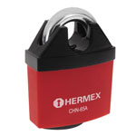 CHN-65A | Candado de hierro 65 mm gancho protegido, llave anti-ganzúa