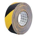 CIA-218P | Rollo 18 m de cinta antiderrapante ama/negra 50mm c/abrasivo