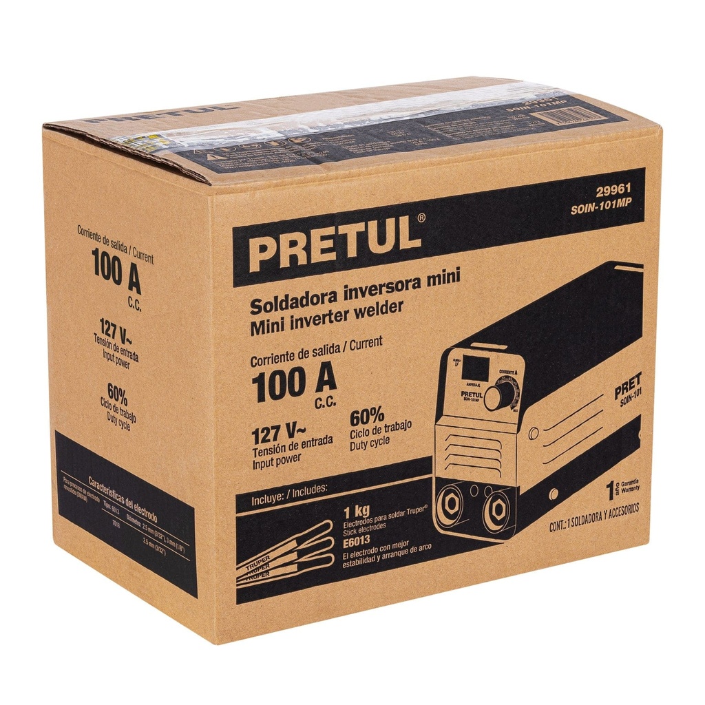 CJ-SOIN-101MP | Caja de empaque de repuesto para SOIN-101MP, Pretul