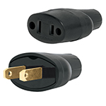 CL-COH | Clavija y contacto de hule, bolsa con 2 pzas, Volteck