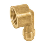 CLG-524N | Codo para estufa a 90° de latón de 5/16' x 3/8', Foset