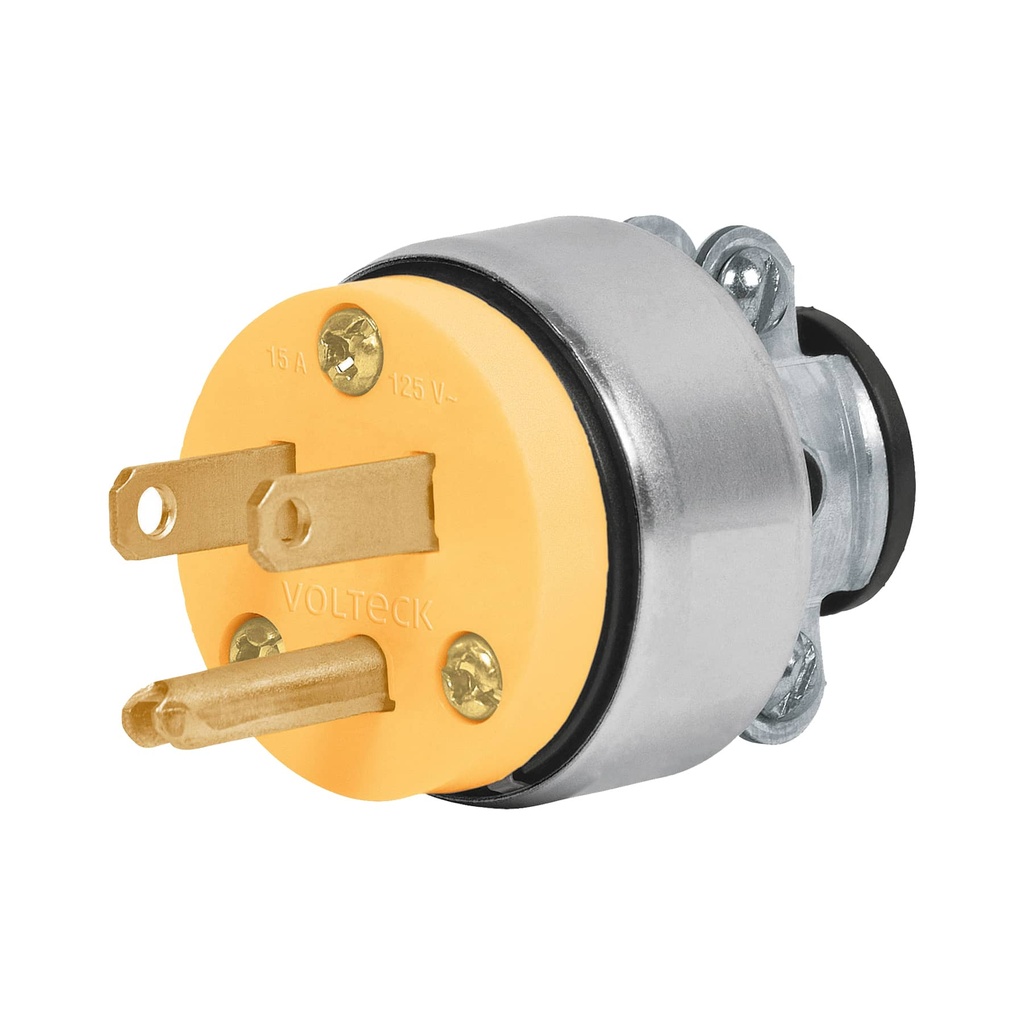 CLI-A | Clavija industrial blindada aterrizada, 2 polos+tierra