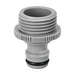 CLICK-M | Conector 3/4' rápido macho de ABS, sistema click, Truper