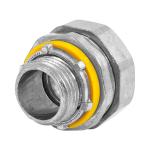 CLQ-1/2R | Conector recto 1/2' para tubo liquid tight, Volteck