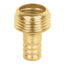 CM-1/2P | Conector 1/2' macho de latón laminado, Pretul