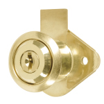 CM-21L-P | Cerradura para mueble, modelo 21, latón, Hermex Basic