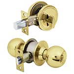 CMB-11P | Combo cerraduras, llave-mariposa, L.brillante, Hermex Basic