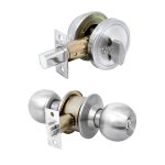 CMB-31P | Combo cerraduras, llave-mariposa, cromo, Hermex Basic