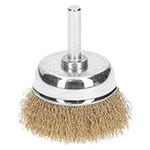 CO-1-3/4F | Carda de copa 1-3/4' alambre fino para taladro, Truper