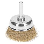 CO-2 | Carda de copa 1-3/4' alambre grueso para taladro, Truper