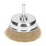 CO-2-3/4F | Carda de copa 2-3/4' alambre fino para taladro, Truper