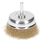 CO-3 | Carda de copa 2-3/4' alambre grueso para taladro, Truper