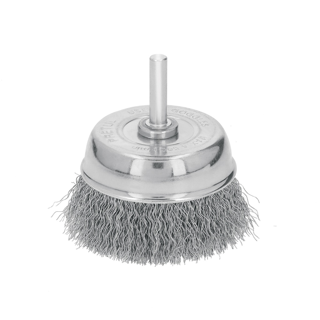 CO-3P | Carda de copa 2-3/4' alambre grueso para taladro, Pretul